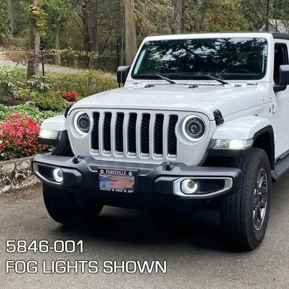 ORACLE Lighting 20W LED Fog Lights for Jeep Wrangler JK/JL & Gladiator JT | High Performance Plug-and-Play product image