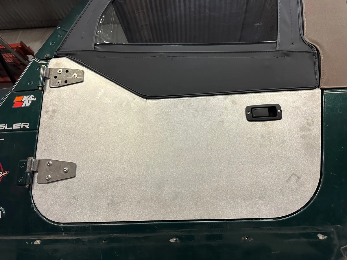Aluminum Half Door Set (2) for Jeep TJ Wrangler (1997-2006) product image