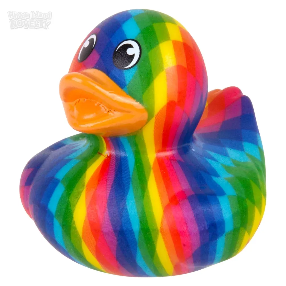 2\" Rainbow Pixel Duckies product image