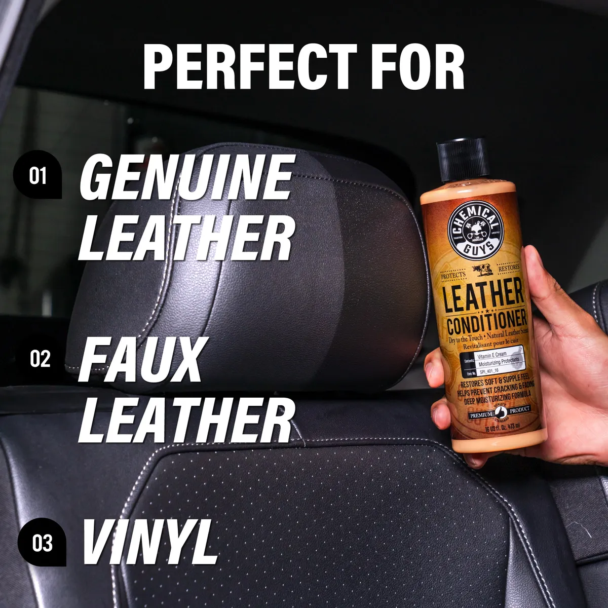 Chemical Guys Leather Conditioner - 16 oz product image