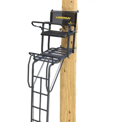 Rivers Edge Treestands Ladder Lockdown 21 ft Wide