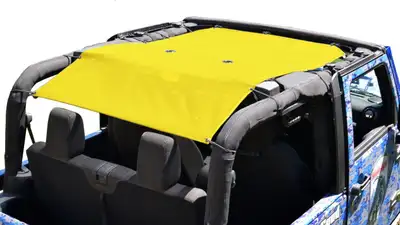 Steinjager Tops and Covers 2010-2018 Fabric Teddy 2 Door Yellow