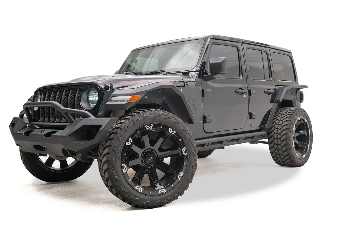 Rock Slider; 2 Stage Black Powder Coated; w/Tube; product image