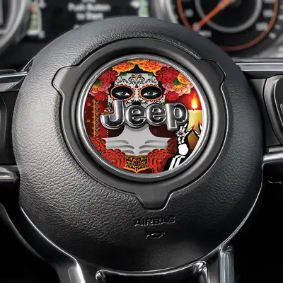 Under The Sun Inserts Day of the Dead Steering Wheel Decal