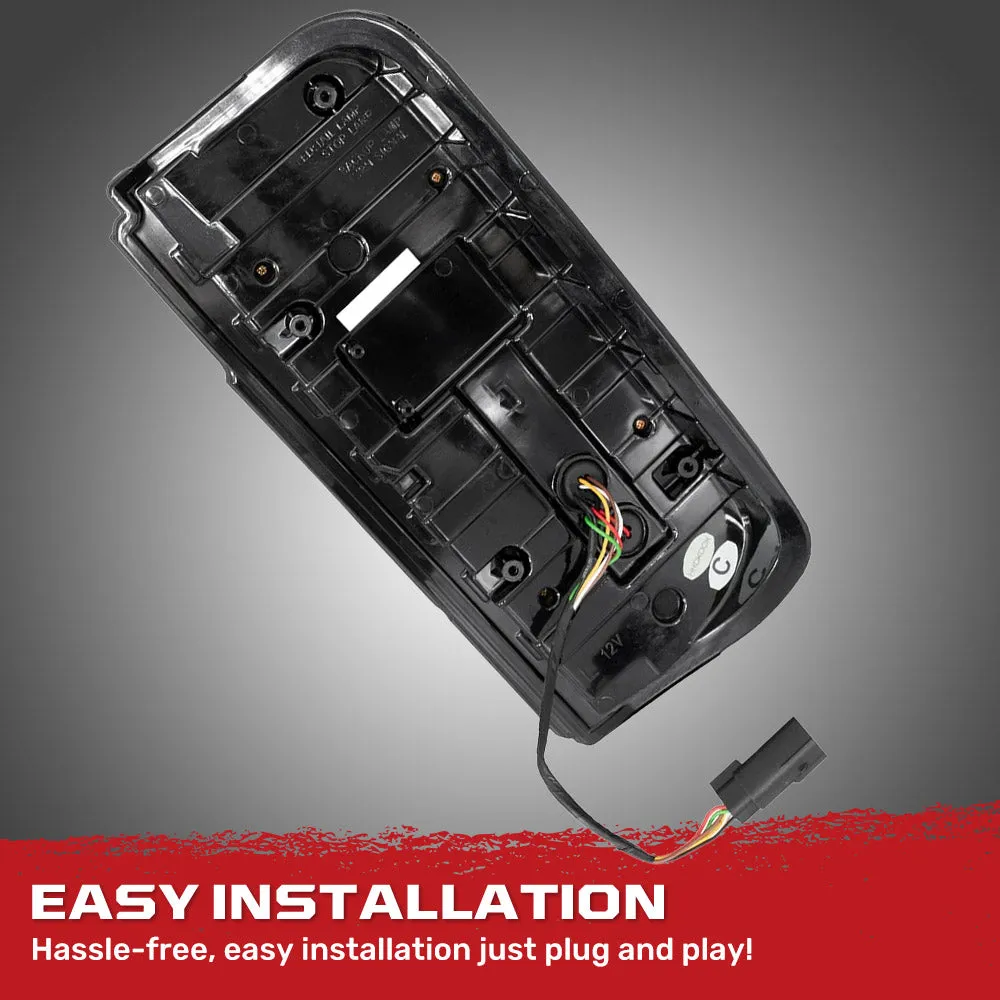 Ford 21-25 Bronco Tail Lights High-Powered Oled Bar Style Running & LED Brake Lights, Includes Oled Startup Sequence - Multiple Options product image