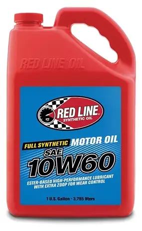 Red Line Oil 10W60 Synthetic Motor Oil 1 Gallon Red Line Oil