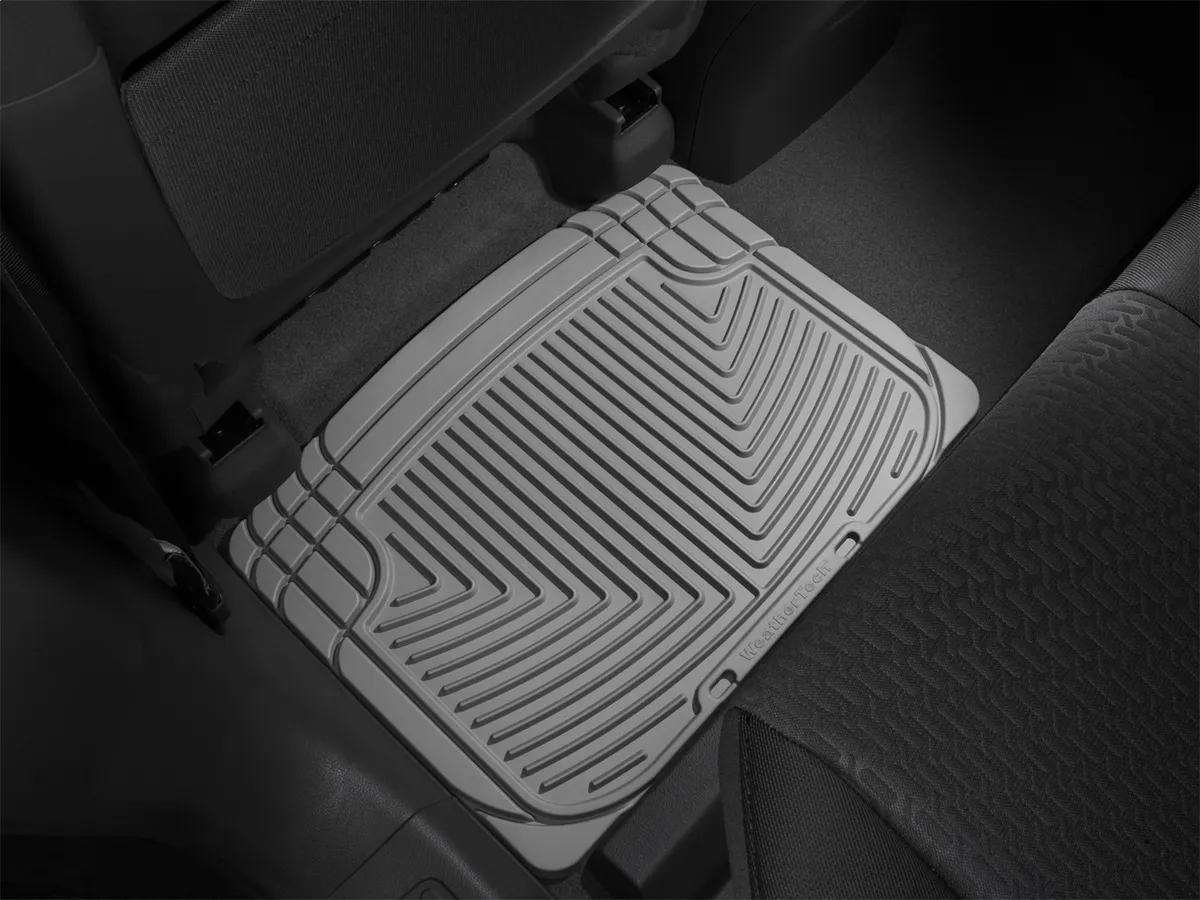 Weathertech 1997 - 1999.5 Acura CL Grey Rear Rubber Mats / 1999 - 2007 Classic Chevrolet Silverado Extended Cab Grey Rear Rubber Mats No fit: 2007 new body style / 1982 - 1994 Chevrolet Cavalier Coupe/Z-24 Grey Rear Rubber Mats