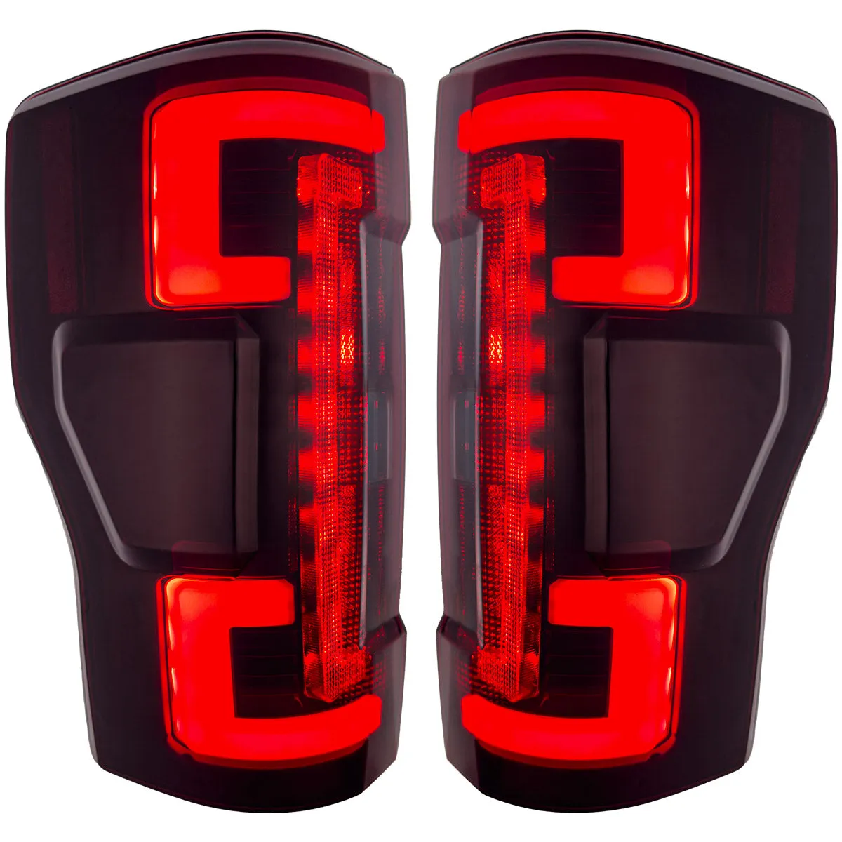 Ford Superduty F250350450550 17-19 Replaces OEM LED Style Tail Lights With Blis Blind Spot Warning System Oled Tail product image