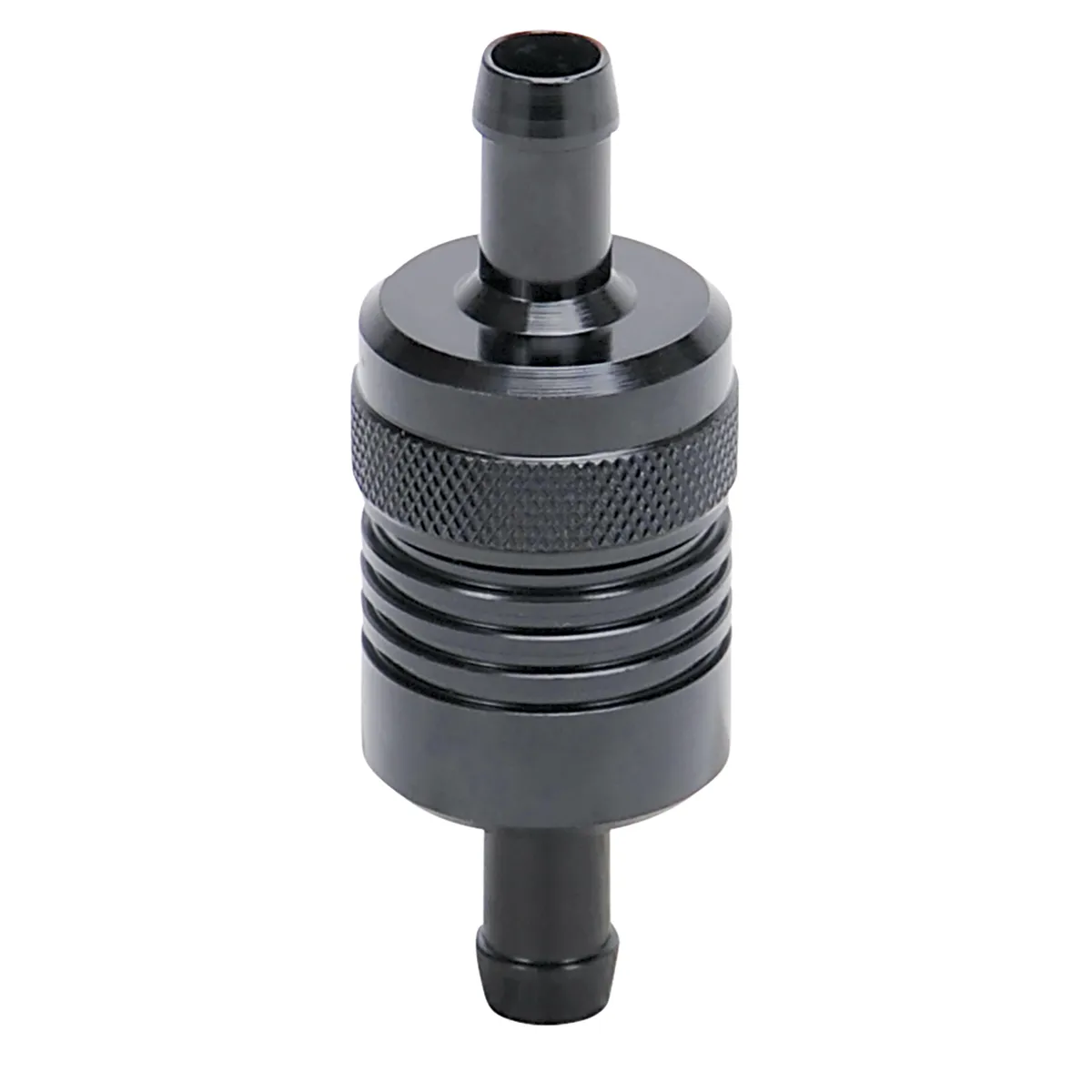 3/8 Alum Fuel Filter Black product image