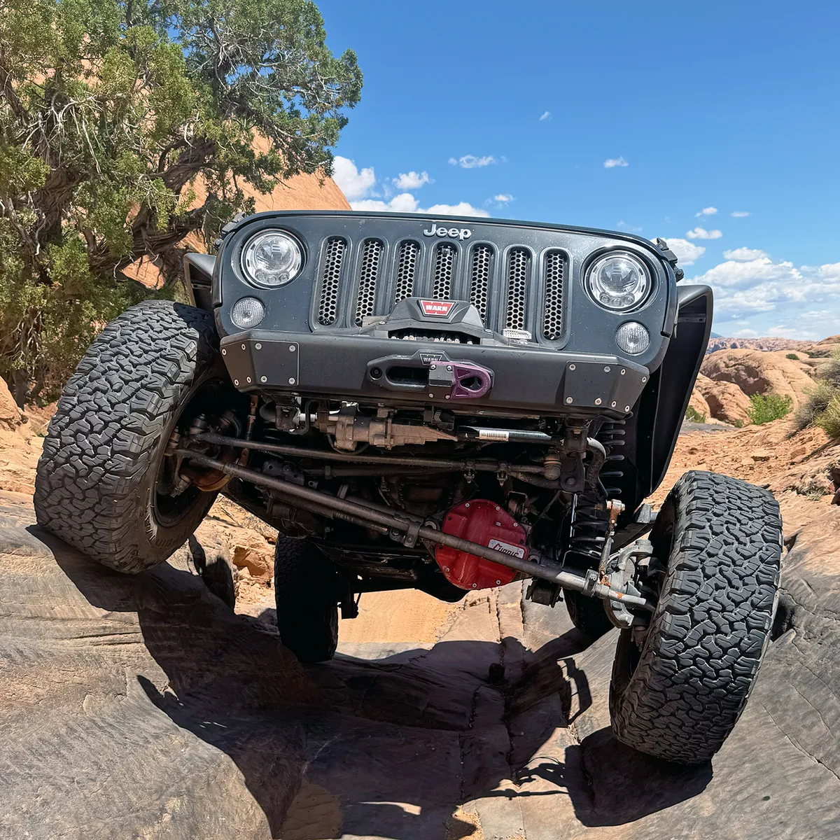 0718 Wrangler Legacy Front Bumper Witho Hoop Raw product image