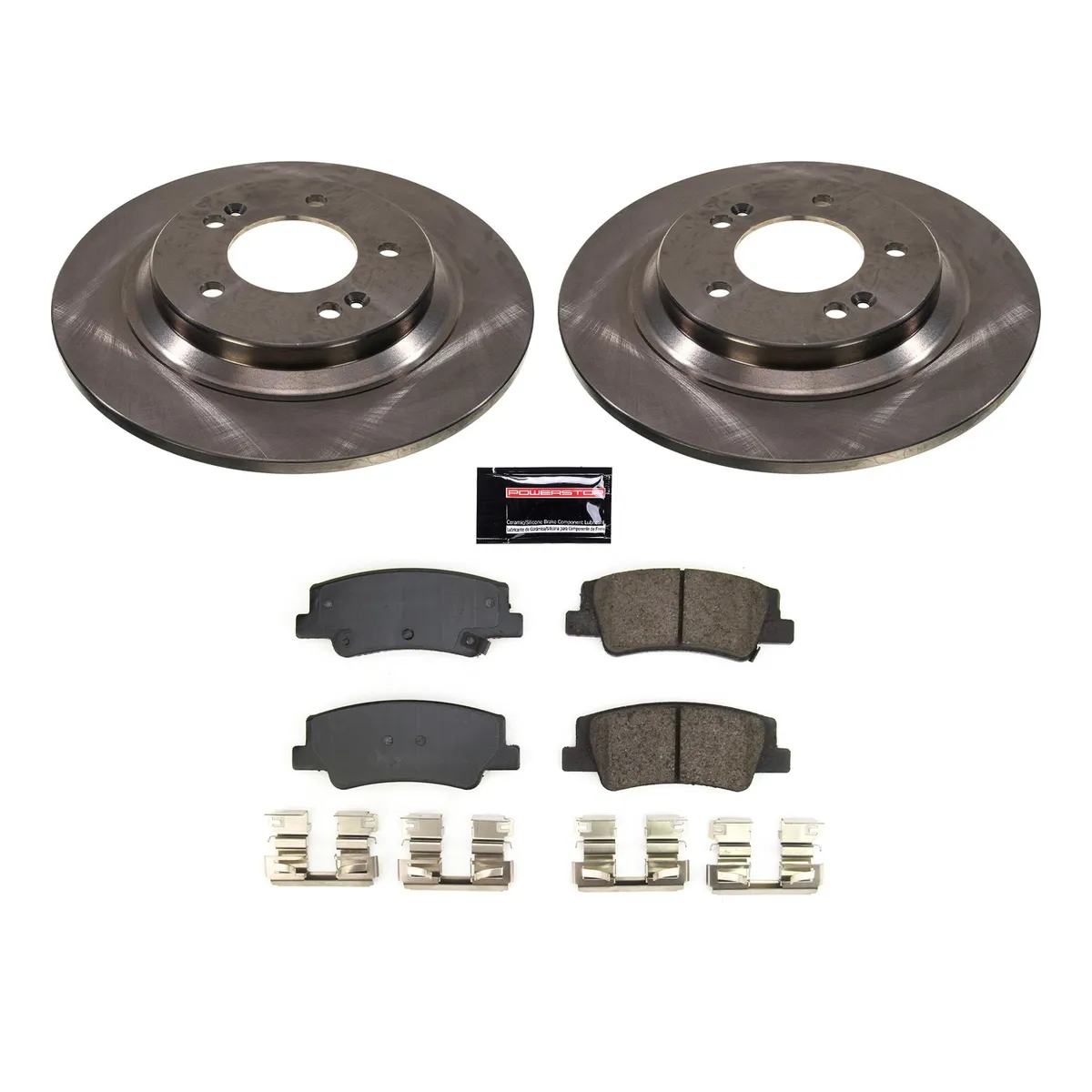 Z17 Direct Replacement Kit: Rotors; Ceramic Pads W/Hardware product image