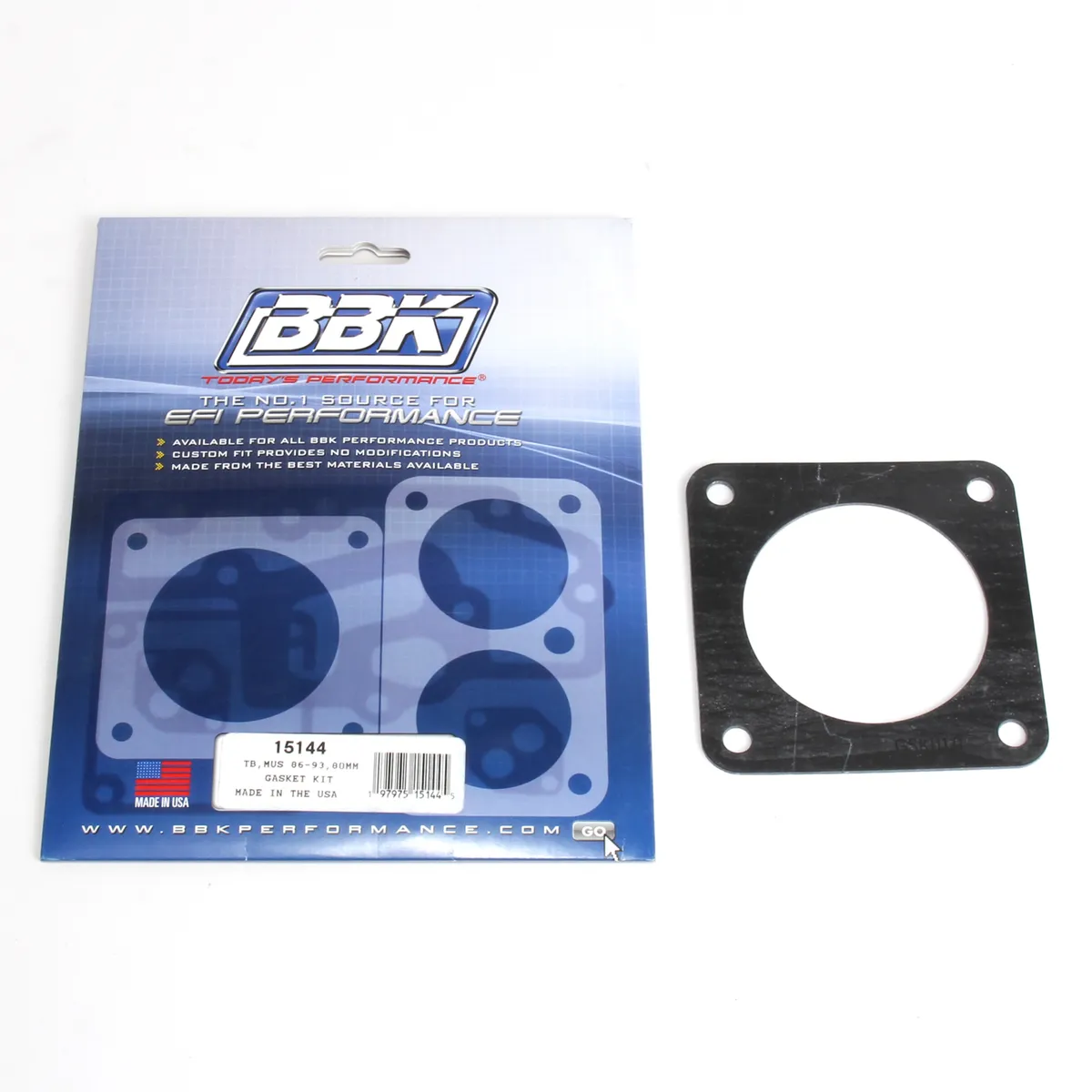 Bbk Performance Parts 15144 Throttle Body Gasket Kit- Mustang 5.0 80mm product image