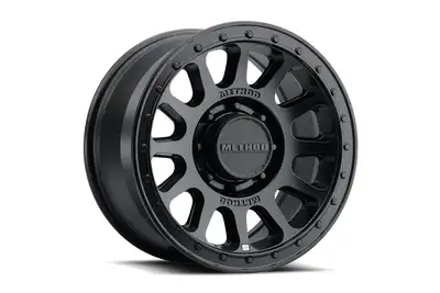 Method Race Wheels Method Race Wheels 709 HD Series Bead Grip Wheel, 20x9 8x6.5 12mm - Matte Black