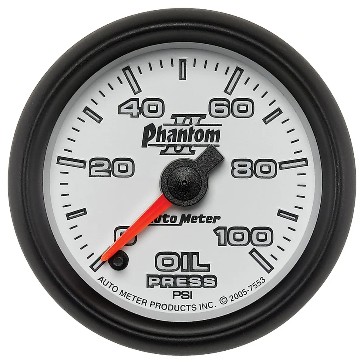 Gauge, Oil Pressure, 2 1/16", 100psi, Digital Stepper Motor, Phantom II product image