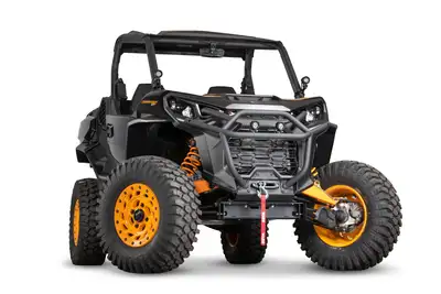 Warn Warn - Winch Mounting Kit For Can-Am Commander . For Use With Long Drum Warn Axon (45/55) or Vrx 45 Winches.