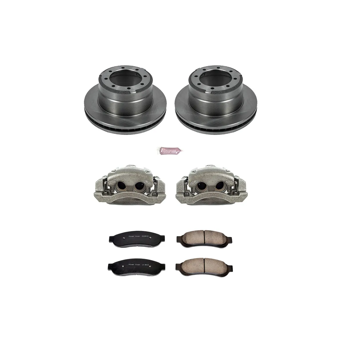 Z17 Direct Replacement Kit: Rotors; Ceramic Pads; Calipers product image