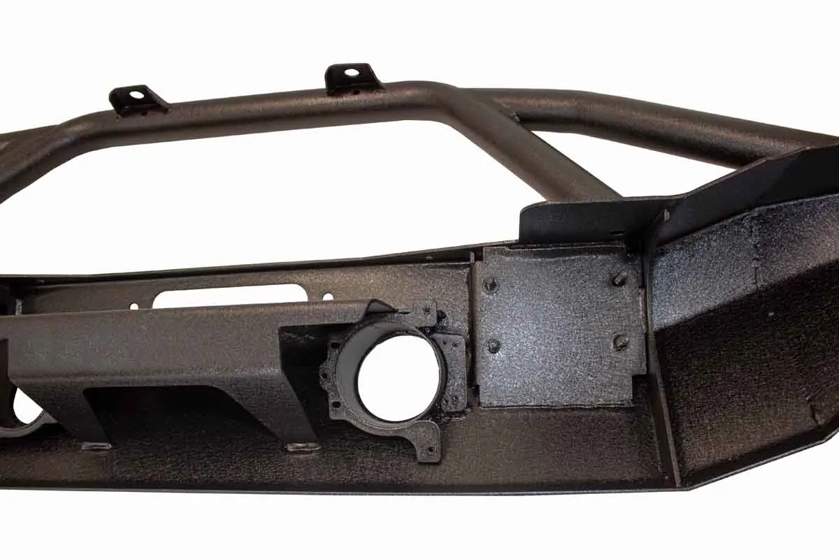 Fishbone Offroad Mid-Width Front Winch Bumper for 2018 & Up Jeep Wrangler/Gladiator FB22088 product image