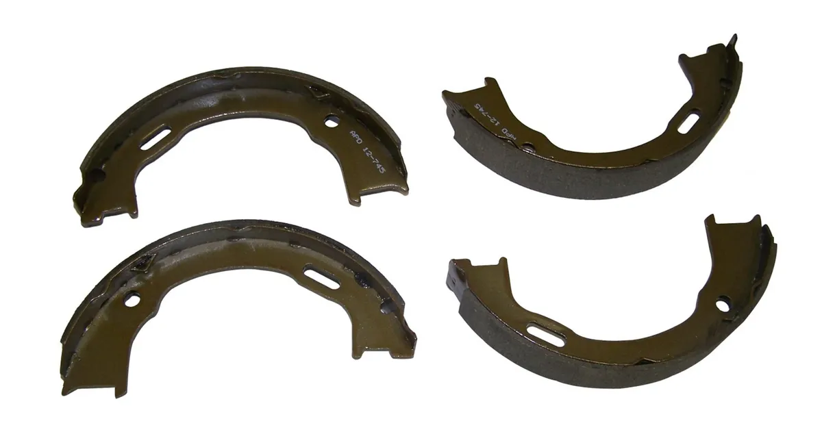 Crown Automotive Jeep Replacement 4796337 Parking Brake Shoe Set for 1994-1998 Jeep ZJ Grand Cherokee w/ Rear Disc Brakes product image