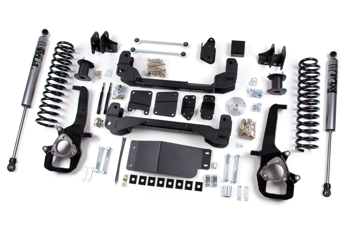 2012 Dodge 1500 6 Suspension Lift System Front Sapcer Rear Coils - Fox 2.0 Adventure Series Shocks product image