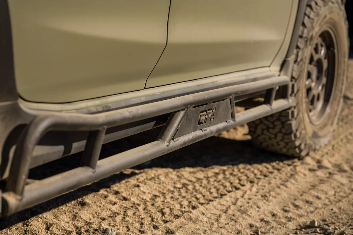 REVO RockStep Slider; 1.5 in. Tubing; Textured Black Powder Coat; product image