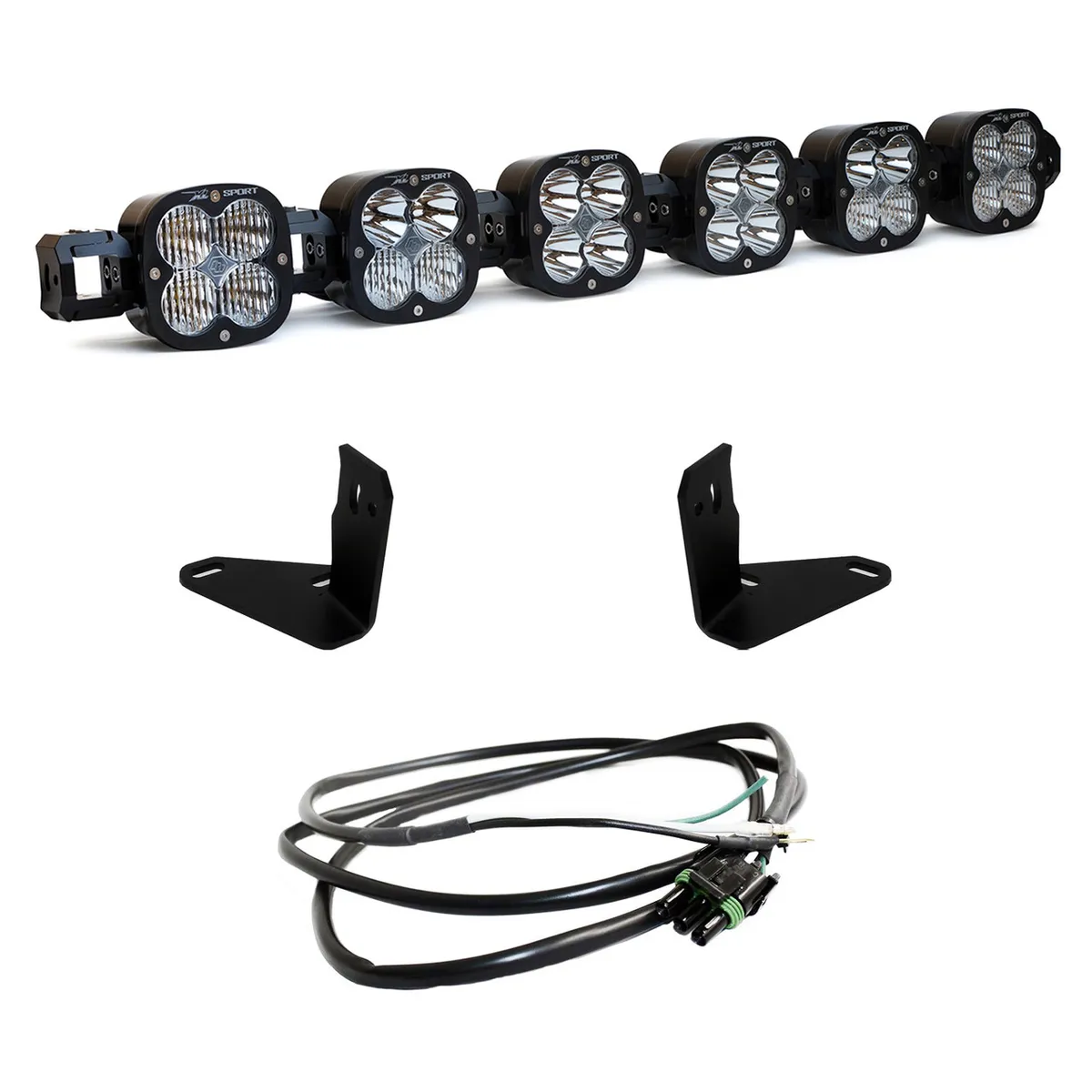 Baja Designs Ford XL Linkable Bumper Light Kit - Ford 2021-2026 Bronco; 2022-2026 Bronco Raptor; NOTE: w/ OE Steel Bumper