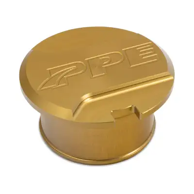 Pacific Performance Engineering 2017-2023 GM 6.6L Duramax Resonator Delete Plug L5P Gold