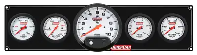 Quickcar Racing Products Extreme 4-1 Panel w/Tach OP/WT/FP15/WP Black
