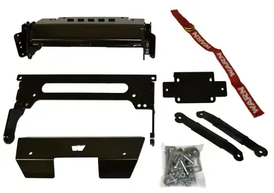 Warn Warn - This Front Plow Mount For The Kymco Uxv500 Requires The Warn 103760 Provantage II UTV Front Mount Pushtube And Any Length of Warn Provantage II Blade.