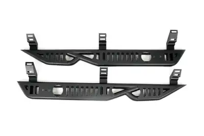 DV8 Offroad 24 Toyota Land Cruiser OE Plus Side Steps Black