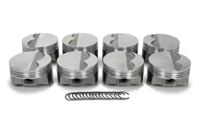 United Engine & Machine Co LS 5.3L FT Forged Piston Set 3.800 Bore