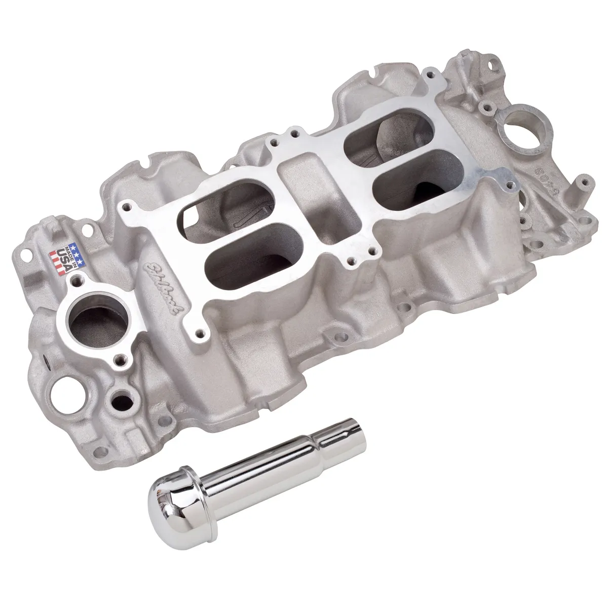 Edelbrock 5409 Performer RPM Big Block Chevy 348/ 409 Dual-Quad Large Port Intake Manifold product image