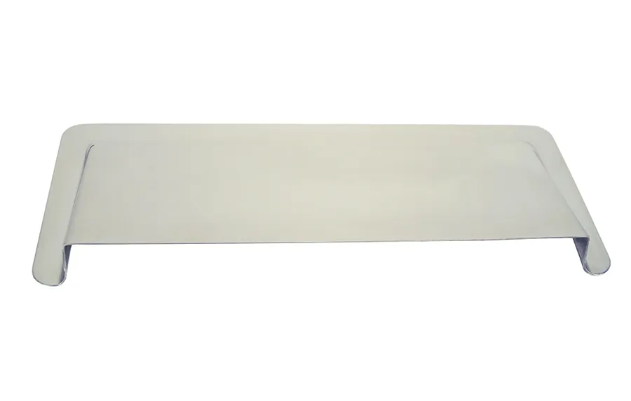 Jeep TJ Hood Vent Air Scoop 98-06 Wrangler TJ Polished Silver Kentrol product image