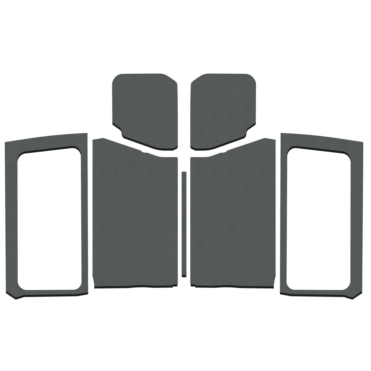 DEI 50282 Wrangler JL 2-Door Gray Original Finish Complete Headliner Kit 050282 product image