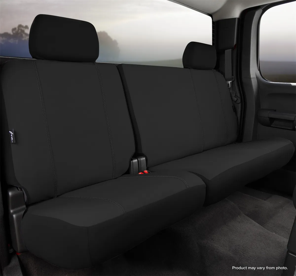 FIA SP85-7 BLACK SP80 Series - Seat Protector Polyester Custom Fit Rear Seat Cover - Black product image