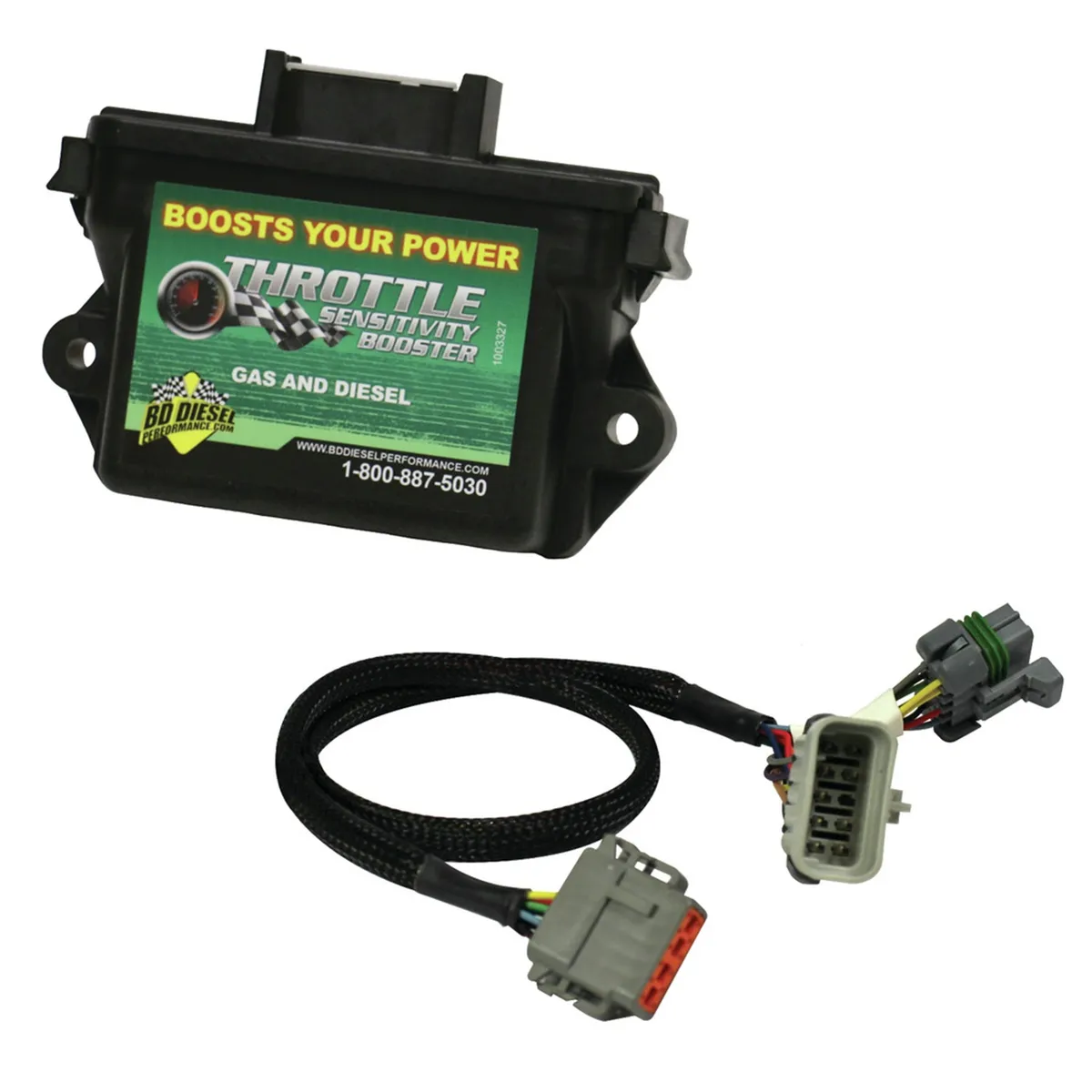 Throttle Sensitivity Booster; Incl. Booster/Wiring Harness/Cable Tie; product image