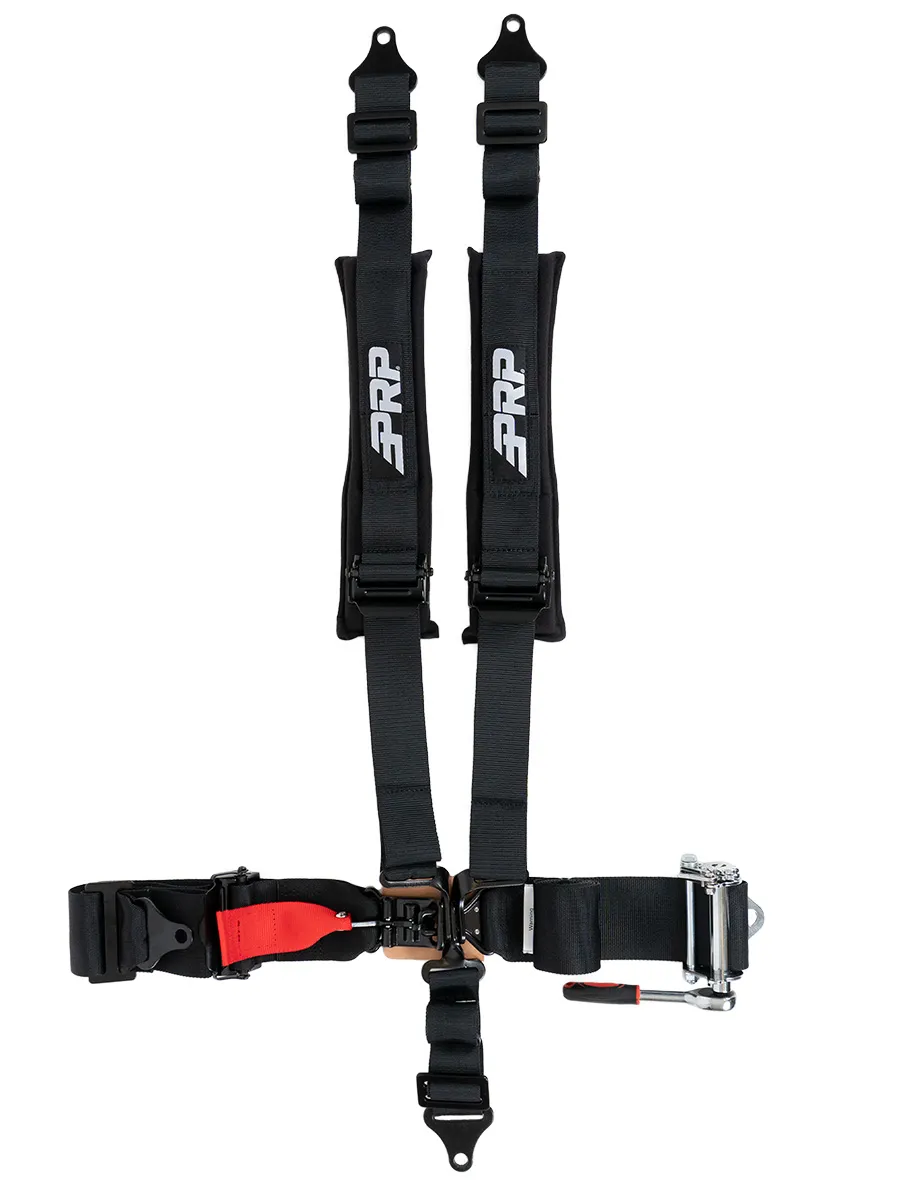 5.3x2 Harness with Removable Pads on Shoulder and Ratchet Lap Belt PRP Seats product image