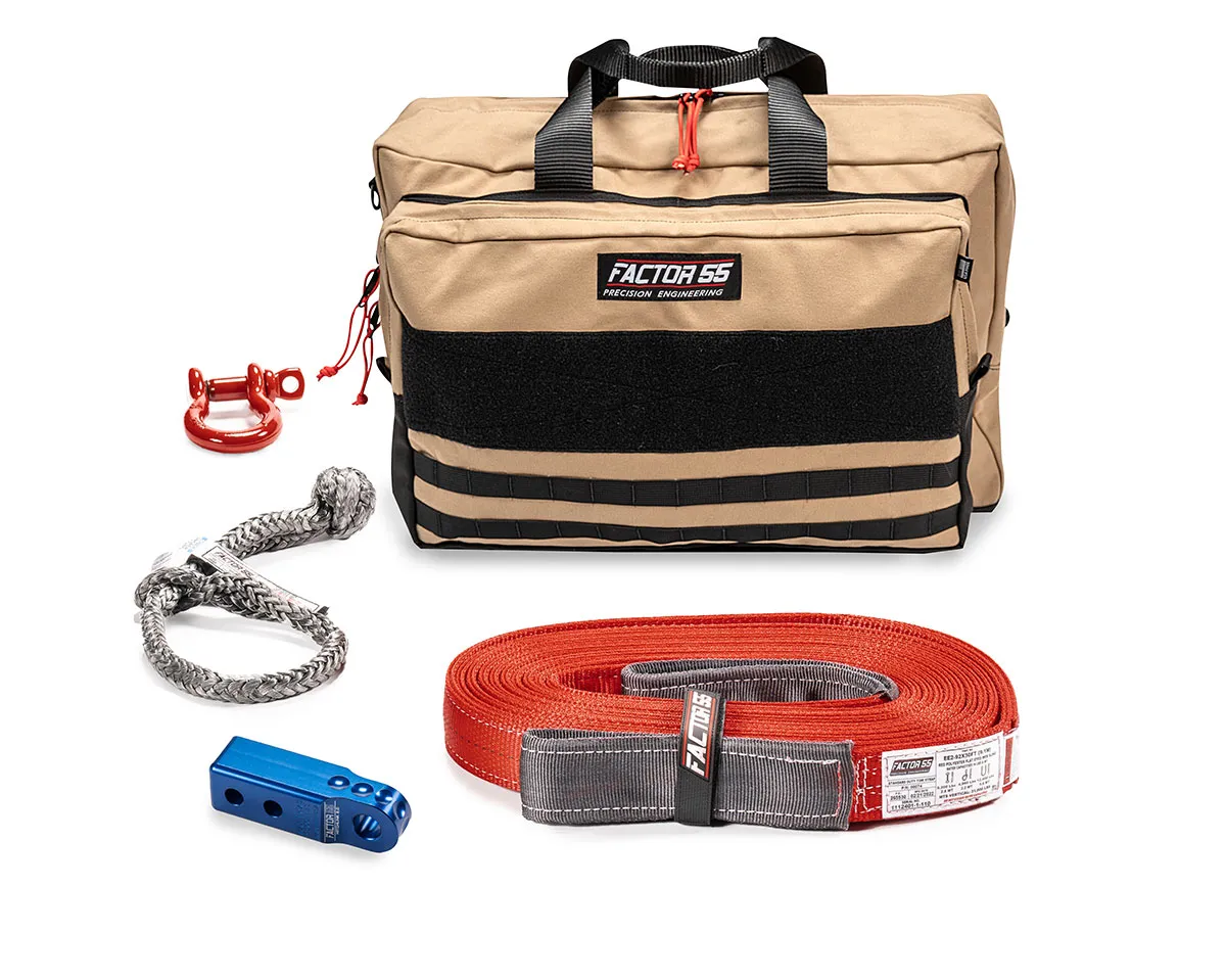 Factor 55 00485-02-Large Owyhee Recovery Kit (Blue Hitchlink And Large Bag) product image