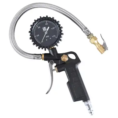Bulldog Winch Bulldog Winch Inflator Pistol Grip with 0-150psi Dial Gauge
