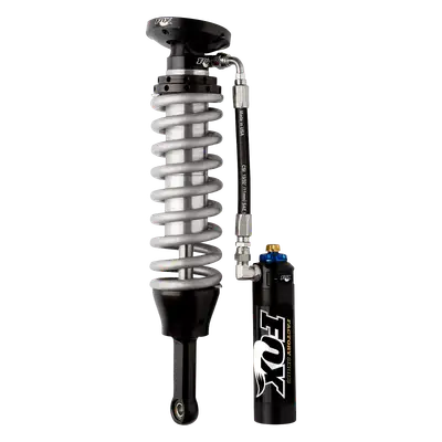 FOX Offroad Shocks 15-Up Ford F-150 4WD Front Coilover Factory Race 2.5 Remote Reservoir 5.35 0-2 Inch Lift Dual Speed Compression Adjuster Fox Offroad Shocks