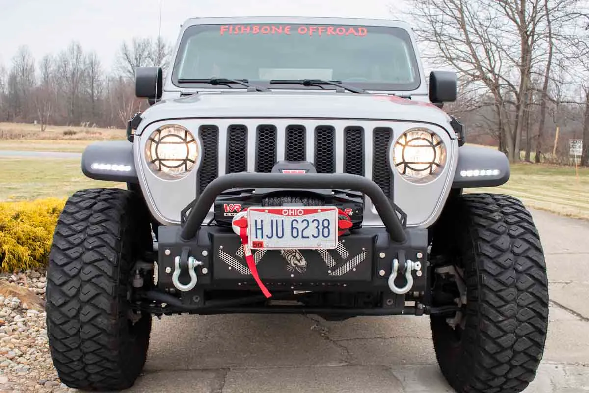Barracuda D-Ring Mount Pair 07-18 Jeep Wrangler, 18-Present Jeep Wrangler, 18-Present Jeep Gladiator JT Fishbone Offroad product image