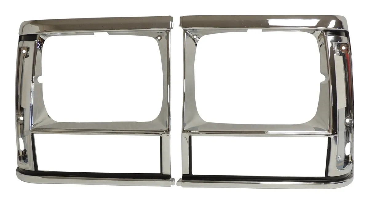 Headlight Bezel Set for 1991-1996 Jeep XJ Cherokee and MJ Comanche product image