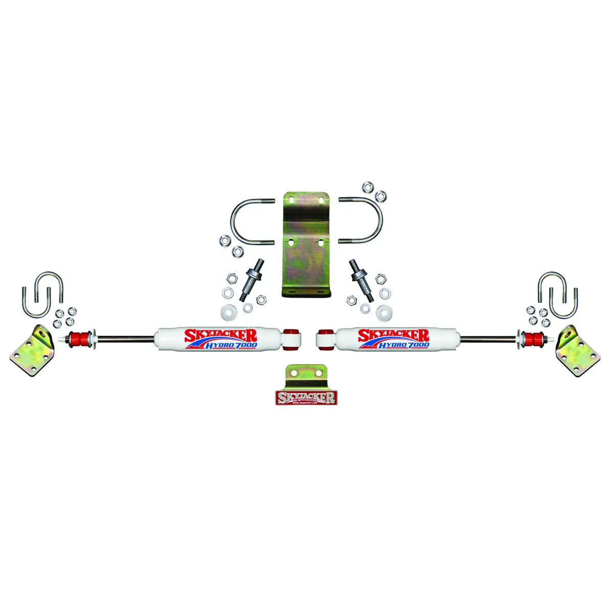 Steering Stabilizer Dual Kit Incl. Steering Dampers Mounting Brackets Hardware Boots Sold Separately Skyjacker product image