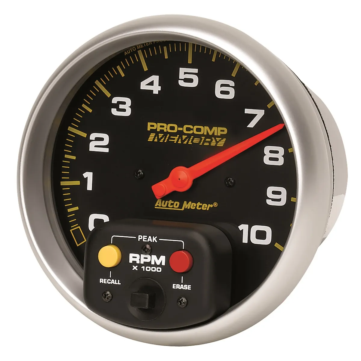 Tachometer; 5in.; 0-10;000 Rpm; In-Dash W/Peak Memory; Pro-Comp product image