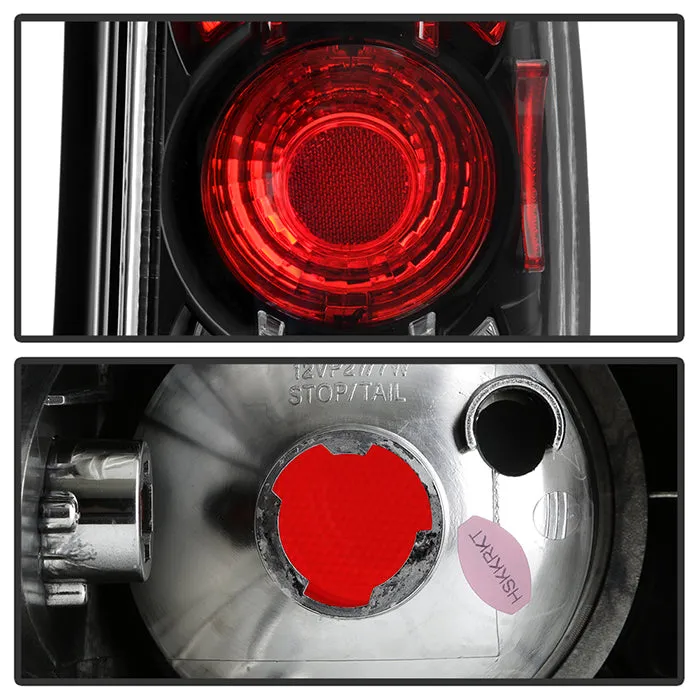 Jeep Grand Cherokee 93-98 Euro Style Tail Lights - Black product image
