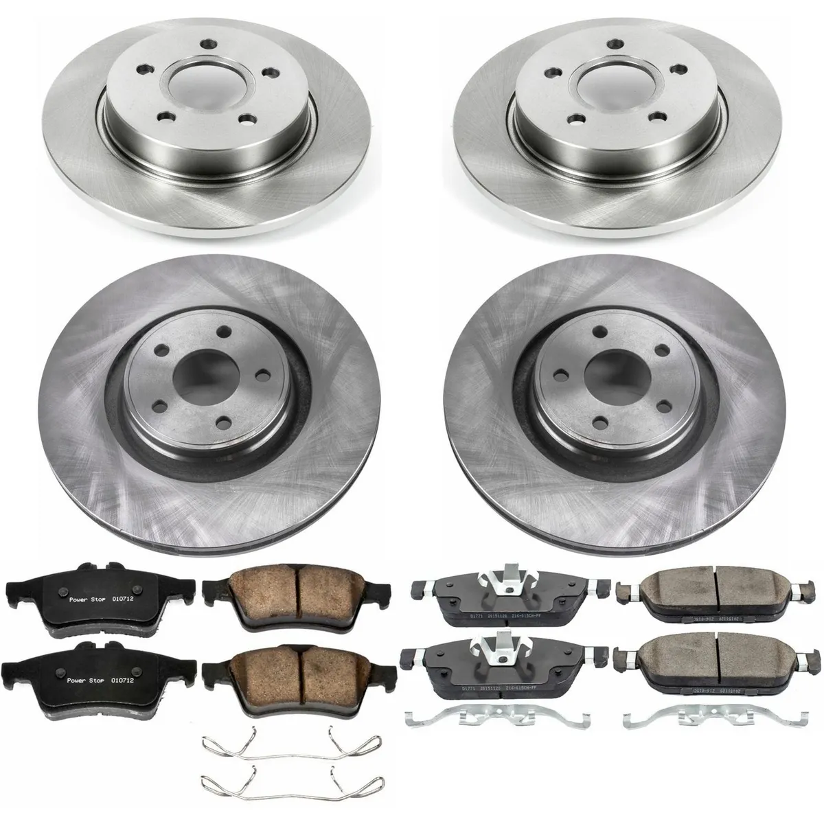 Z17 Direct Replacement Kit: Rotors; Ceramic Pads W/Hardware product image