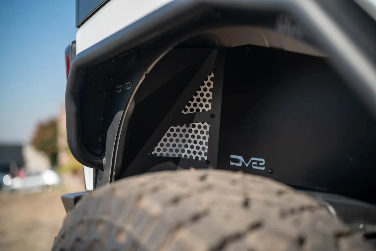 DV8 2007-2018 Jeep Wrangler JK Rear Inner Fenders INFEND-10RB product image