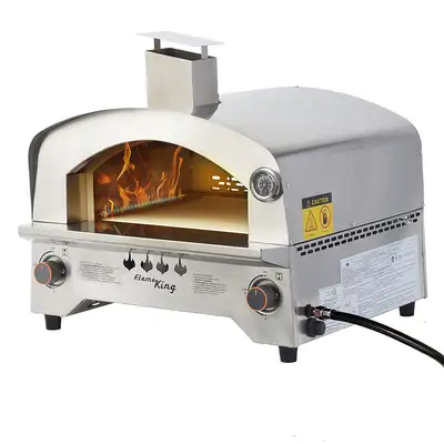 FLAME KING Propane Pizza Oven