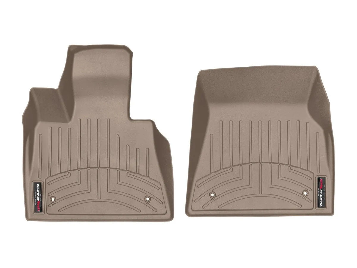 Weathertech FloorLiner™ DigitalFit®; Tan; Front;