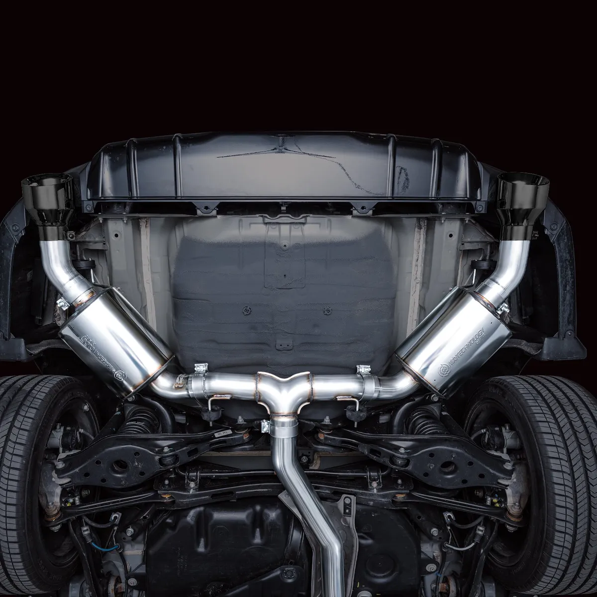 AWE Touring Edition Exhaust for FE1 Civic SiDE4 Acura Integra - Dual Chrome Silver Tips product image