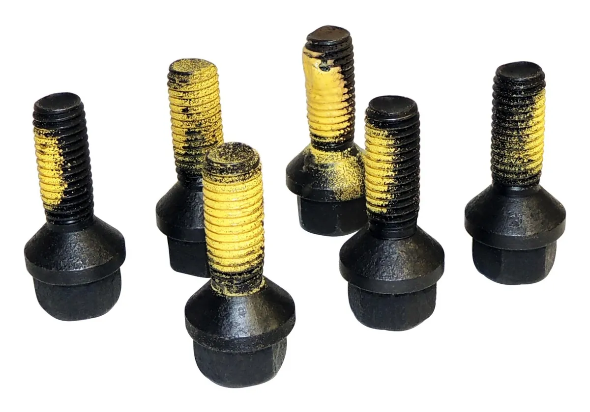 Crossmember Mounting Bolt Kit; 1/2 in. -13 in. x 1.25 in. Conical Seat Hex Bolt; Incl. 6 Bolts; product image